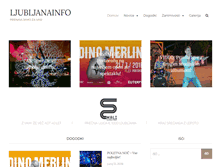 Tablet Screenshot of ljubljanainfo.com